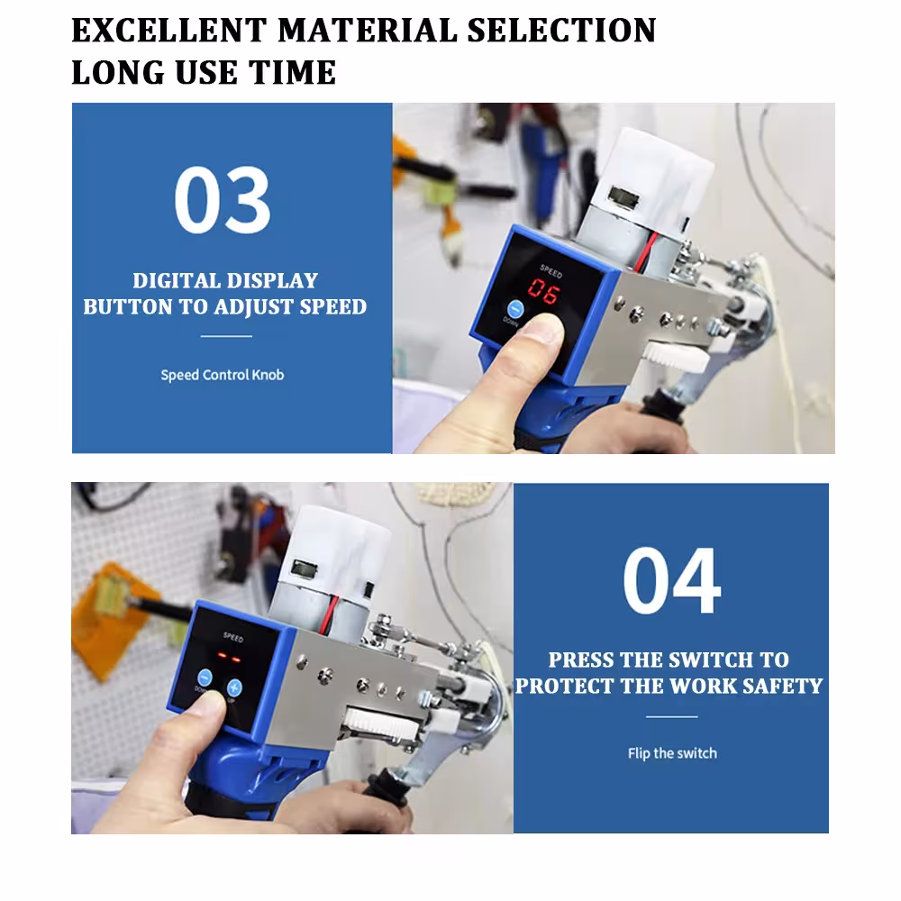 pistolet à tufter électrique