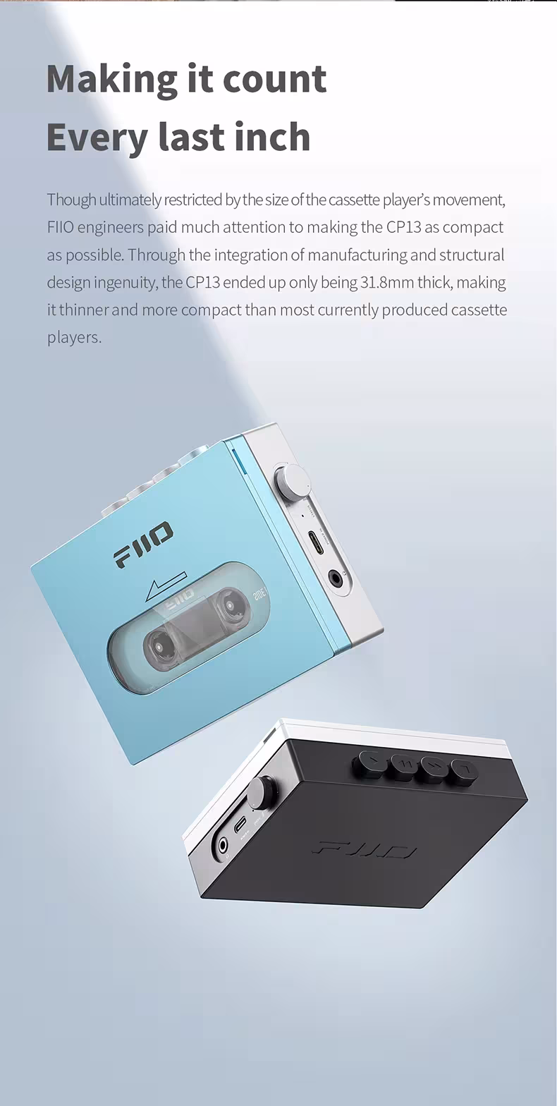 FiiO CP13 kasetės grotuvas