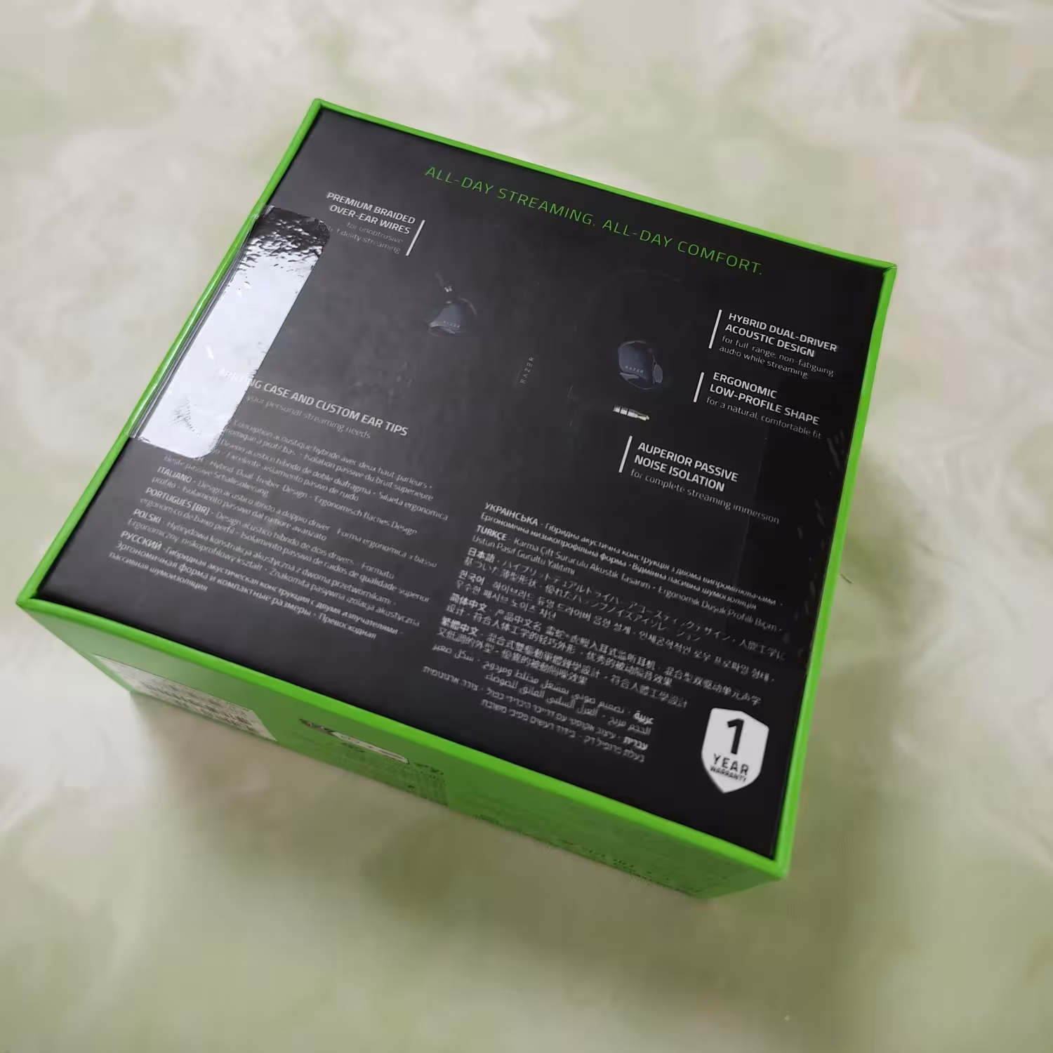 monitor in-ear in streaming