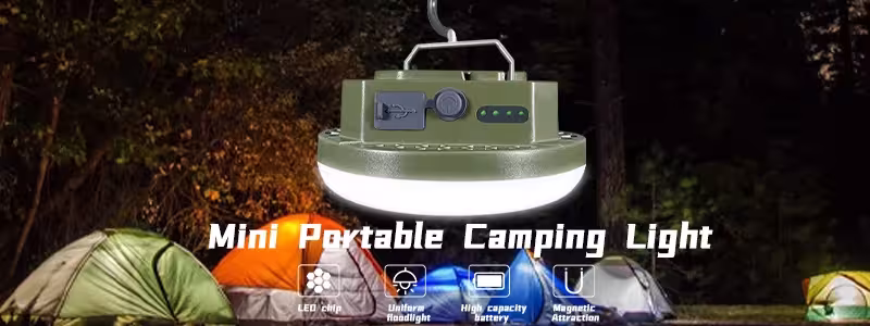 linterna LED portátil con imán