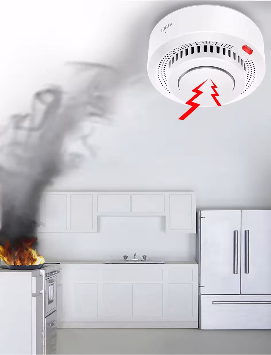 Capteur de fumée WiFi intelligent