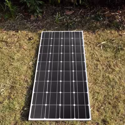 150W 18V solar module for an easily portable PV cell 12V battery