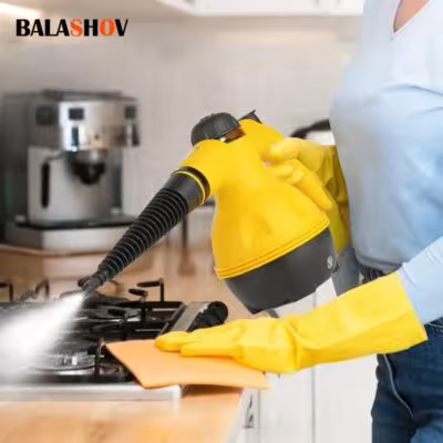 Pulitore a vapore portatile 1050W ad alta pressione per cucina e auto