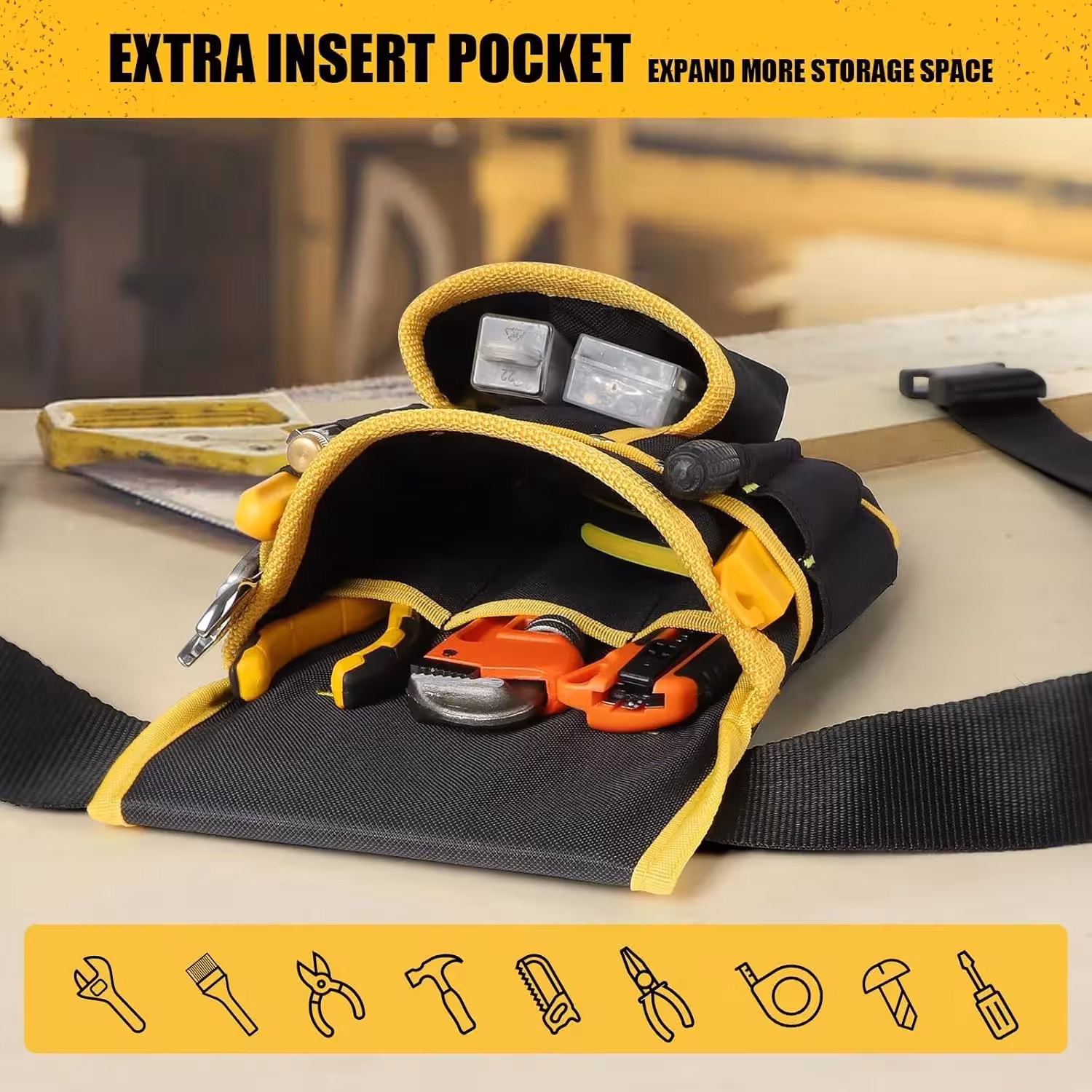 ceinture porte-outils réglable