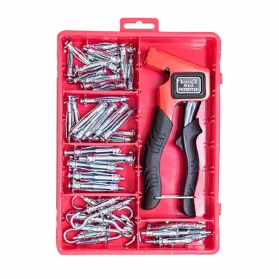 Kit de chevilles Molly pour murs 6-13mm avec outil de montage