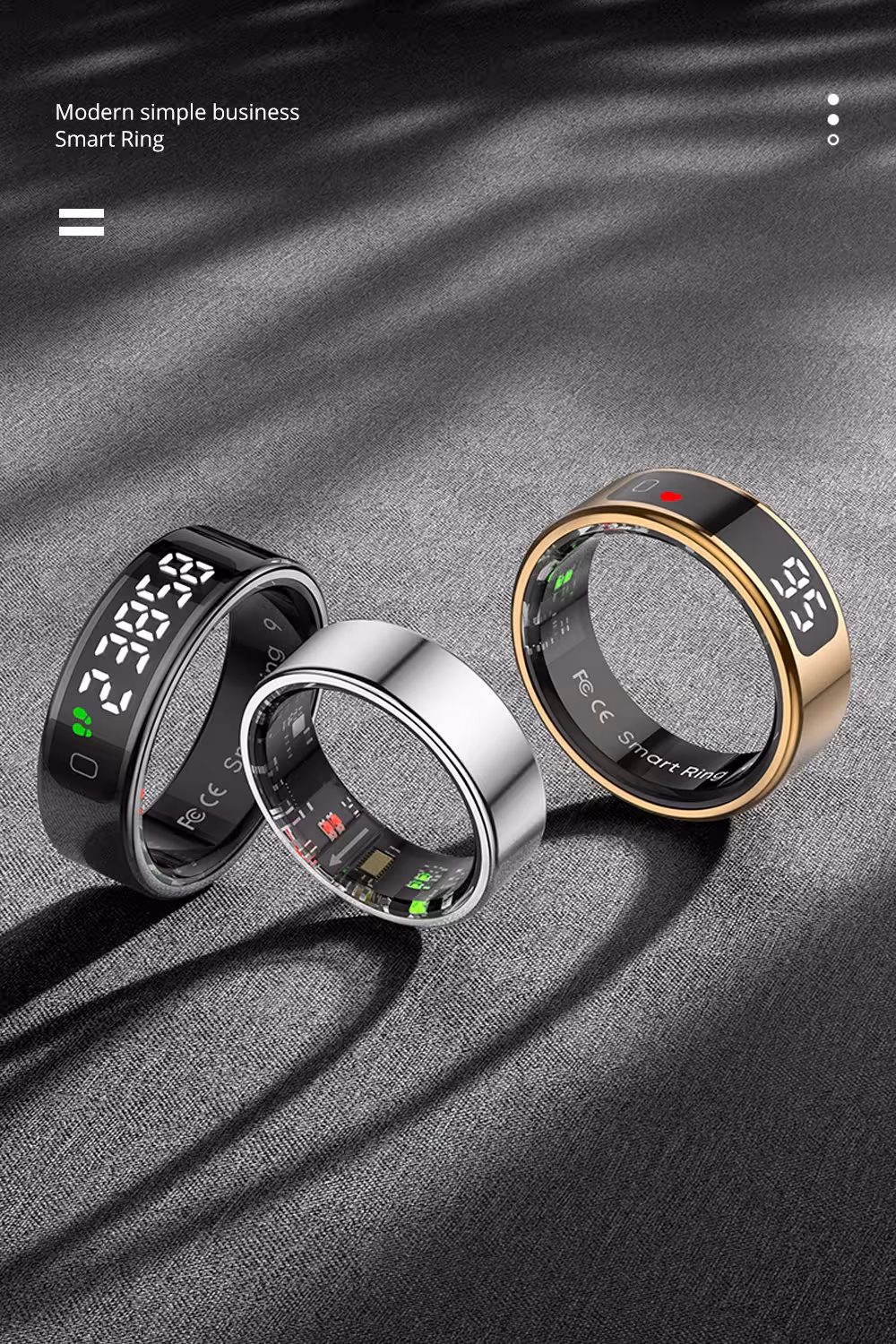 anillo inteligente con pantalla