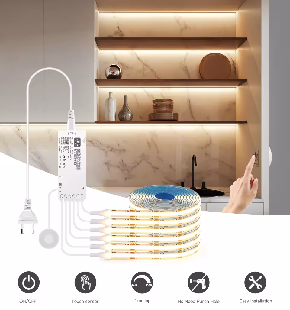 Sensore striscia LED COB