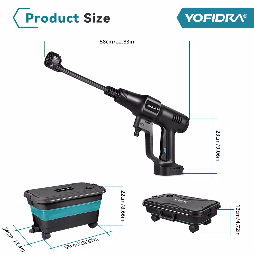 pistolet à eau à volume élevé