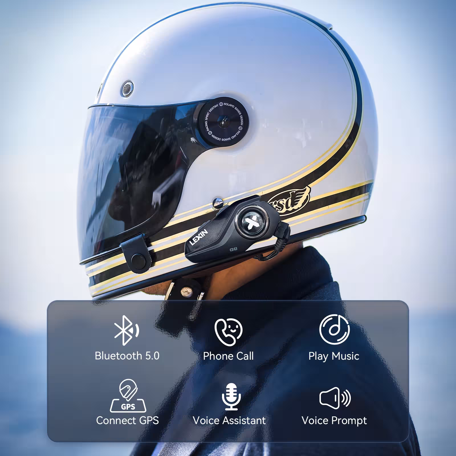 cuffie moto bluetooth