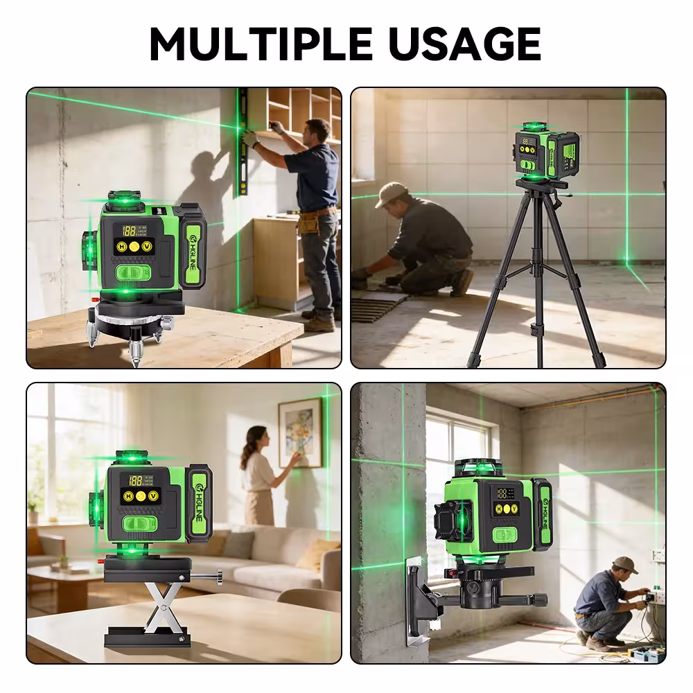 livella laser con treppiede