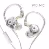 blanc avec micro