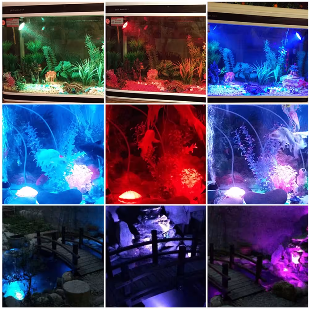 RGB LED lumière d'eau