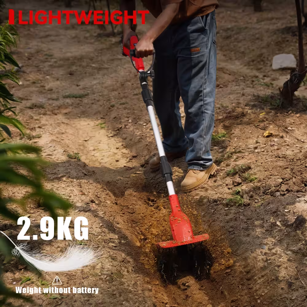 elektrinė rotacinė kultivatoriaus frezavimo mašina