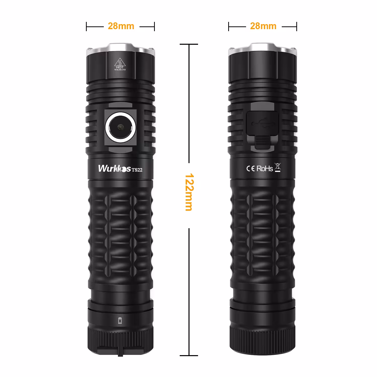 lampe de poche rechargeable LED