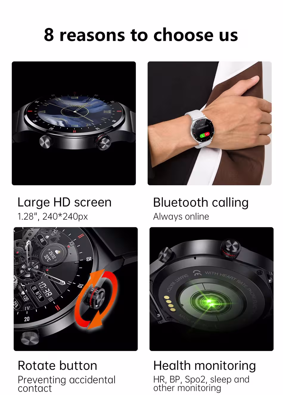 smart clock für männer