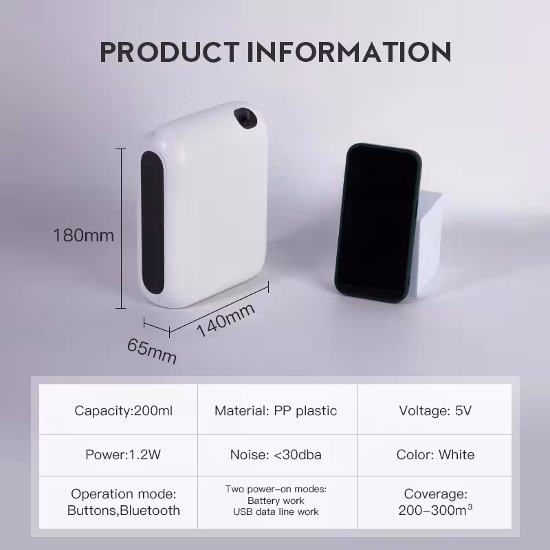 aromatinis difuzorius Bluetooth