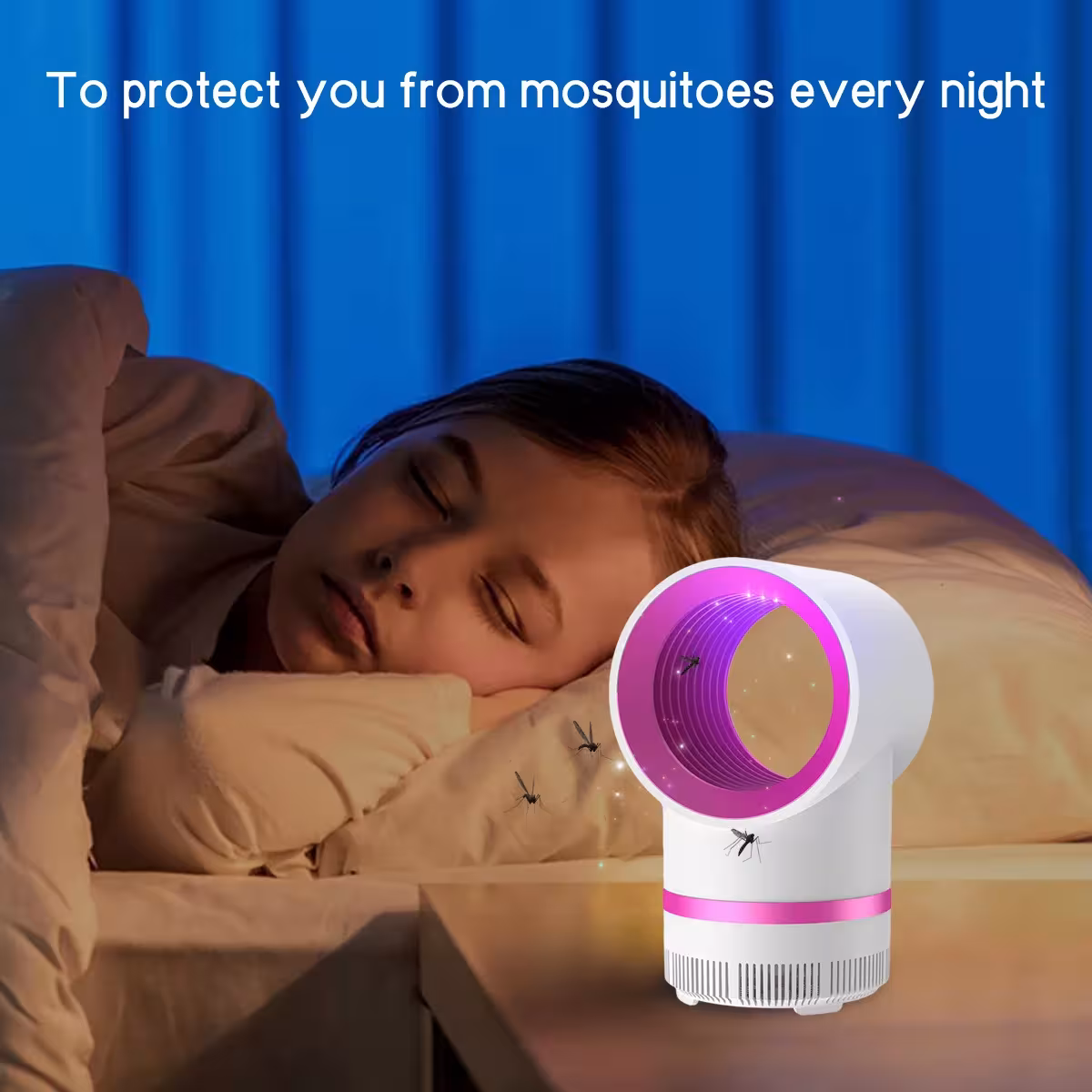 Lampada elettrica USB antizanzare