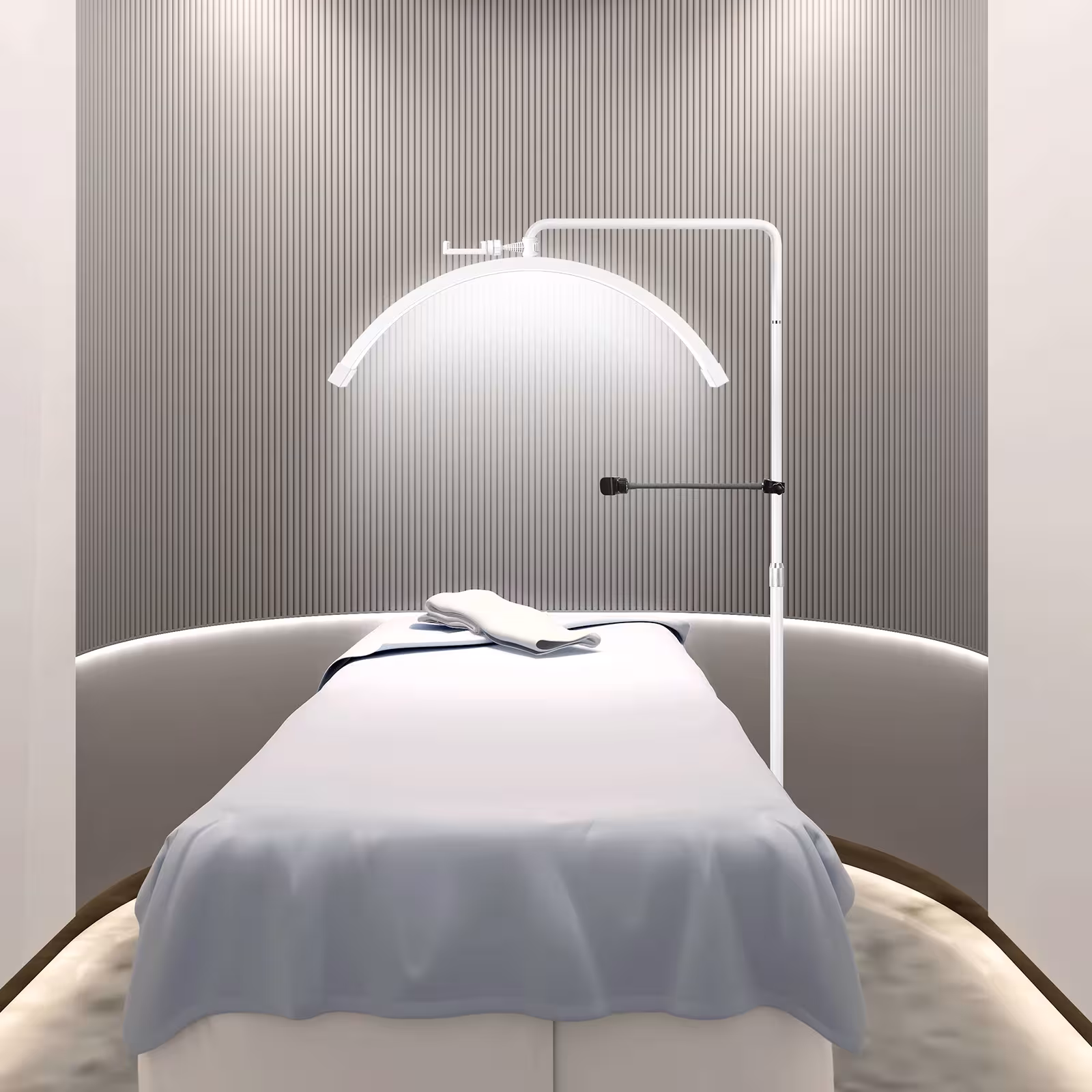 FOSOTO 45W lampada a LED per la bellezza e la fotografia con il supporto del telefono