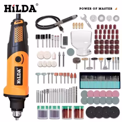 HILDA Mini electric drill with variable speed control 220V