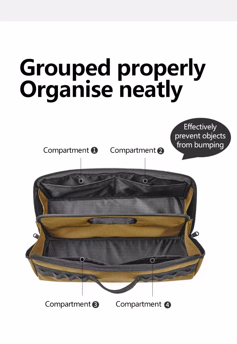 sac de rangement pour outils de camping