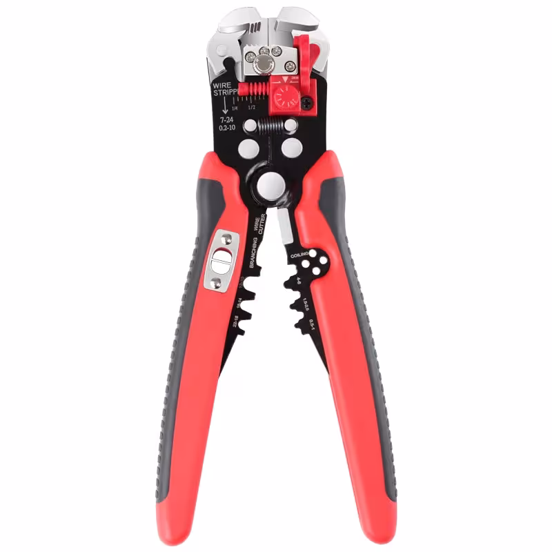 Pinza multifunzione automatica 5-in-1 YES-1R per elettricisti, ideale per spellare cavi, tagliare, crimpare e installare