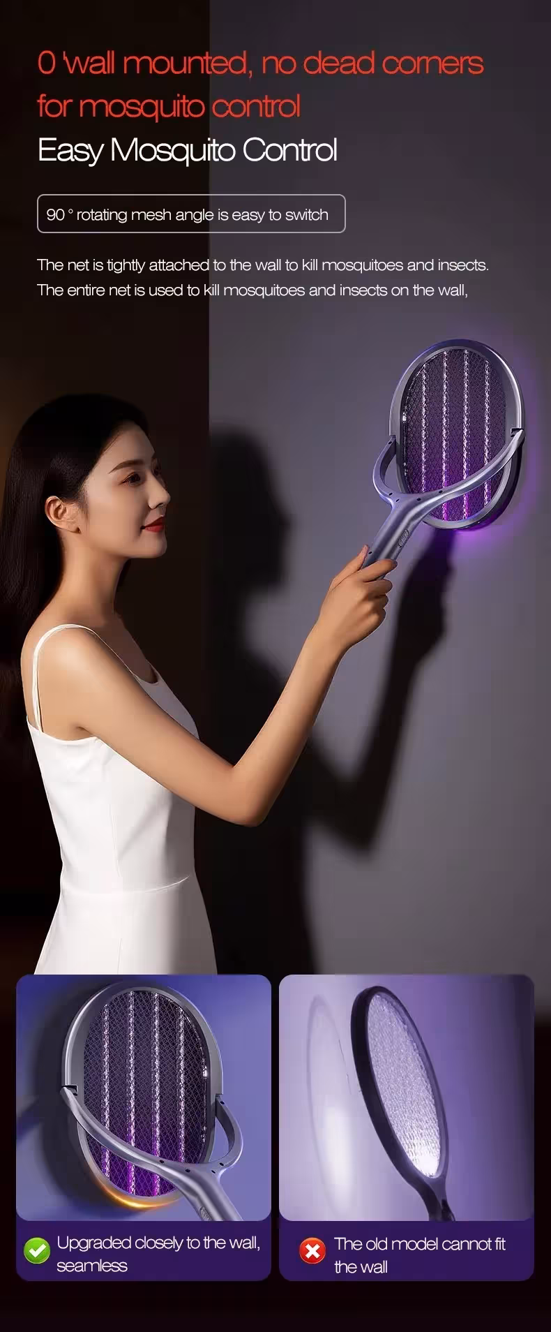 mosquito swatter UV trap