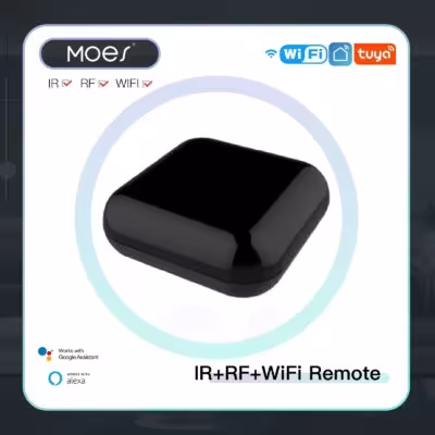 WiFi RF IR control remoto universal para hogar inteligente Tuya
