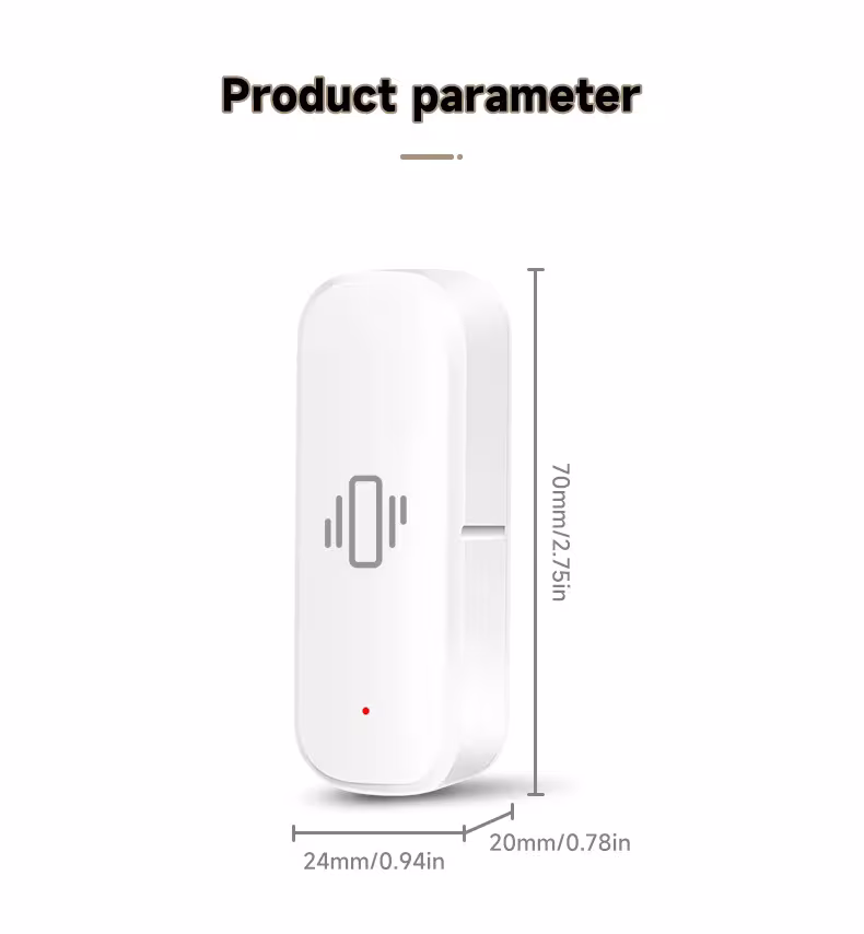 ZigBee vibration detector