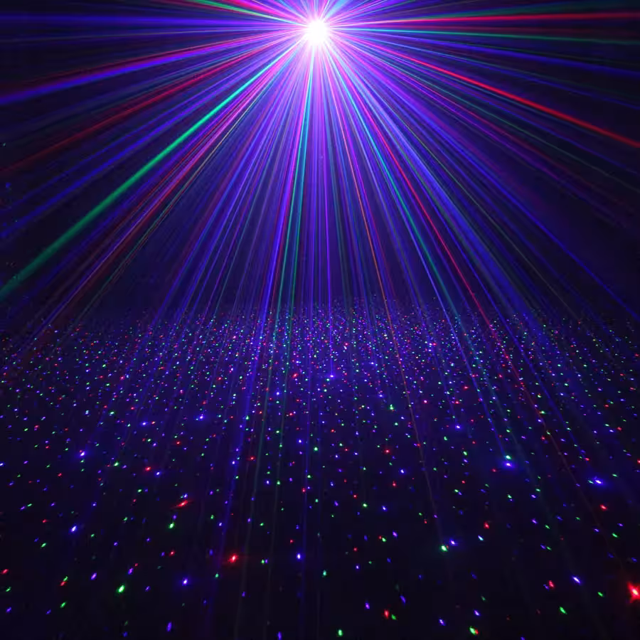 laser disco light projector