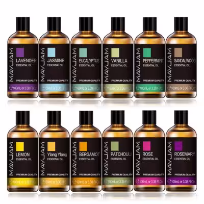 oli essenziali 100ml per diffusore lavanda eucalipto rosa zenzero erba di limone