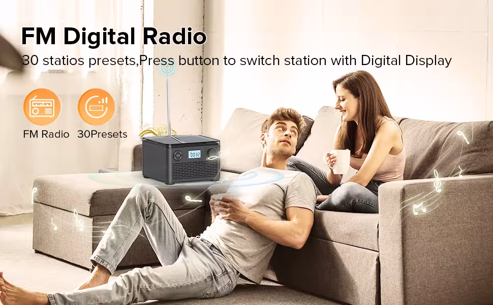 tragbarer CD-Player mit Lautsprechern