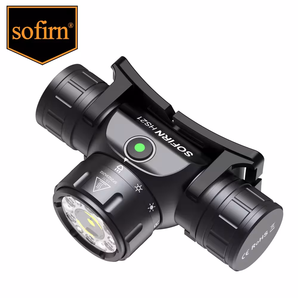 Sofirn HS21 2000lm EDC Head Torch 18650 USB C with SFT40