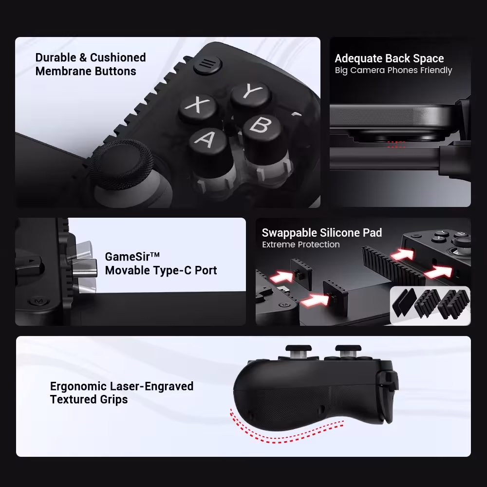 mando de juegos para móvil