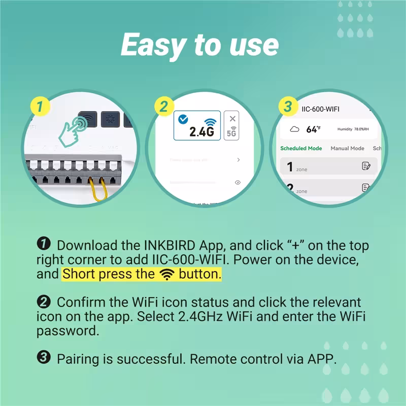 controlador inteligente de riego WiFi