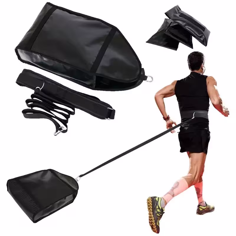 Verstellbarer Trainingsschlitten mit Sandsäcken — 3-Pfund-Set