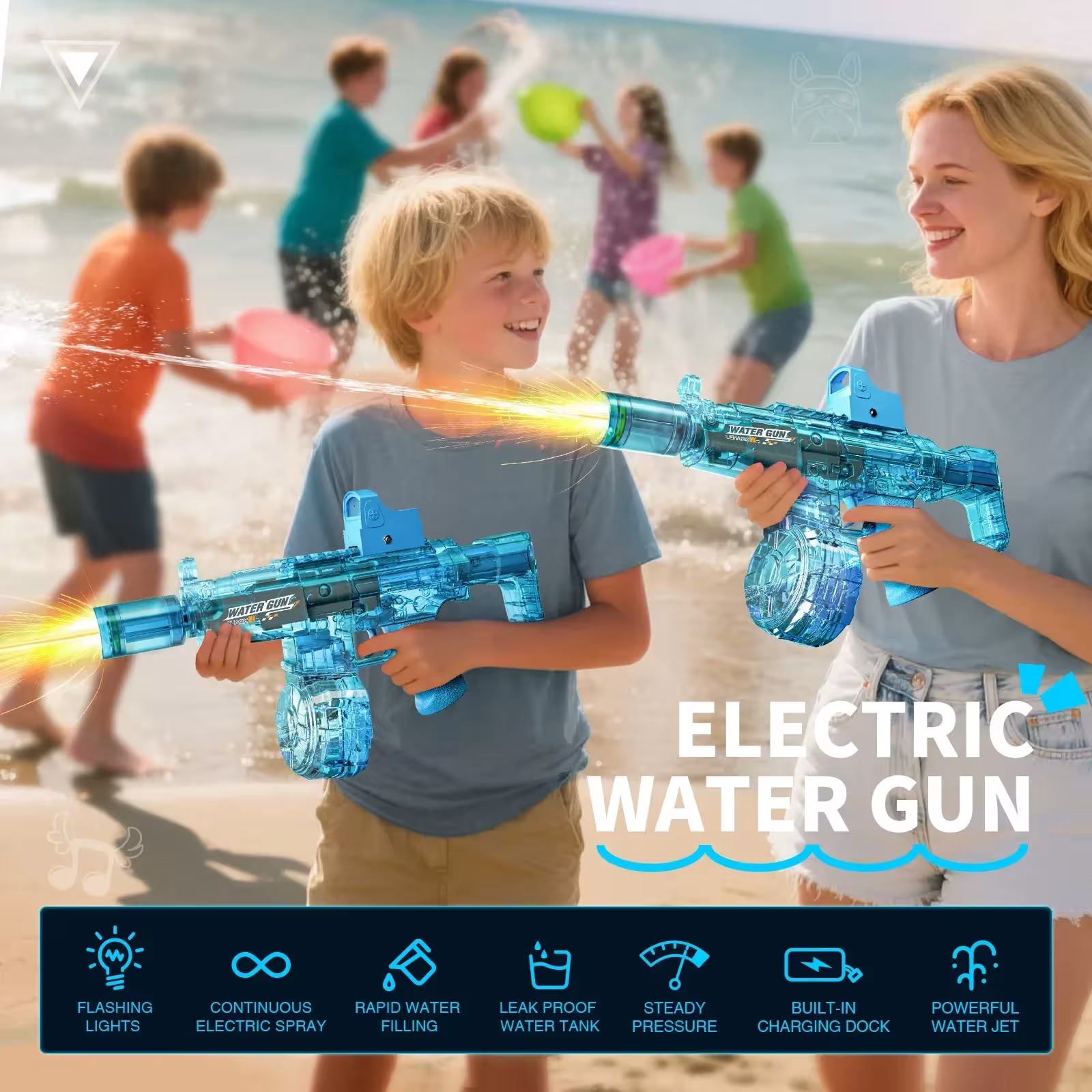 pistolet à eau électrique
