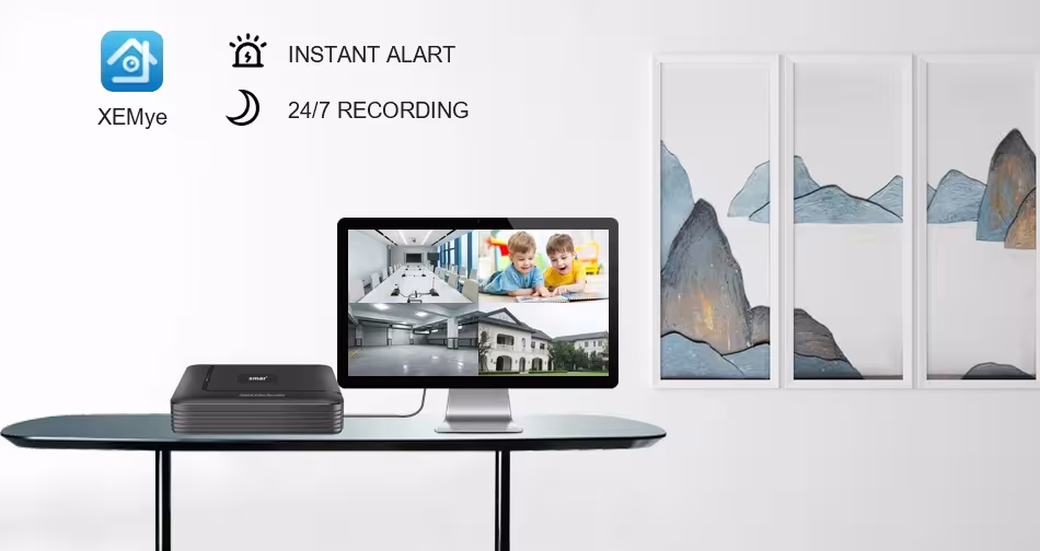 POE NVR security system