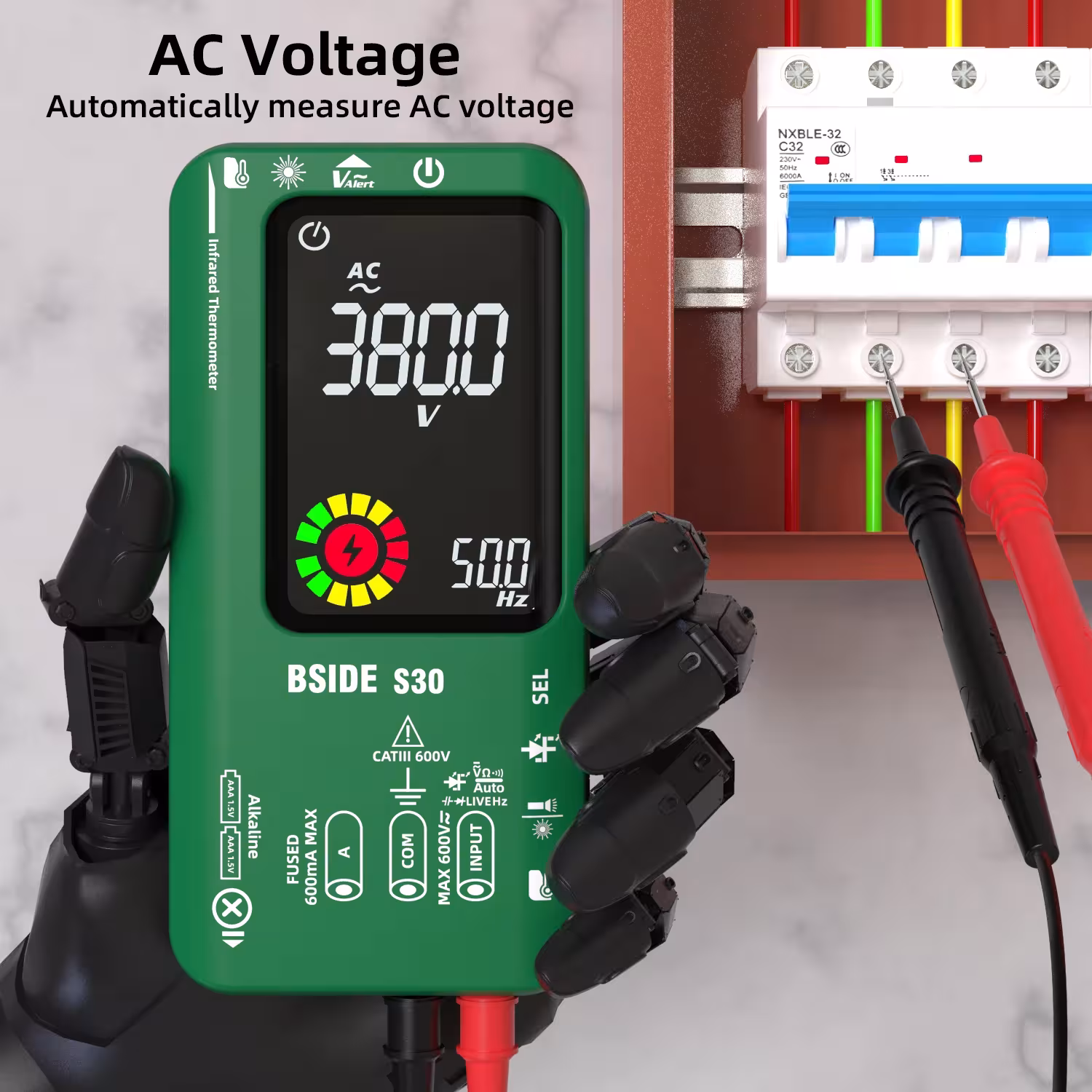 digital multi-meter temperature