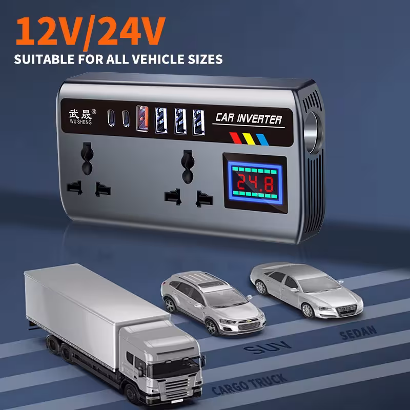 portable car inverter 12V