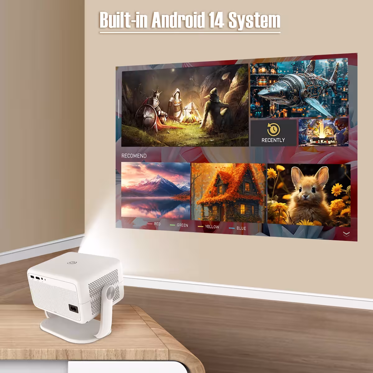 portable projector 1080P