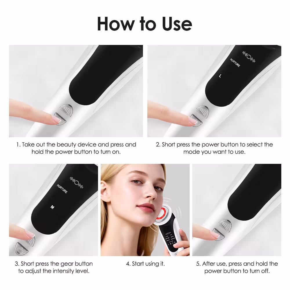 EMS facial massager