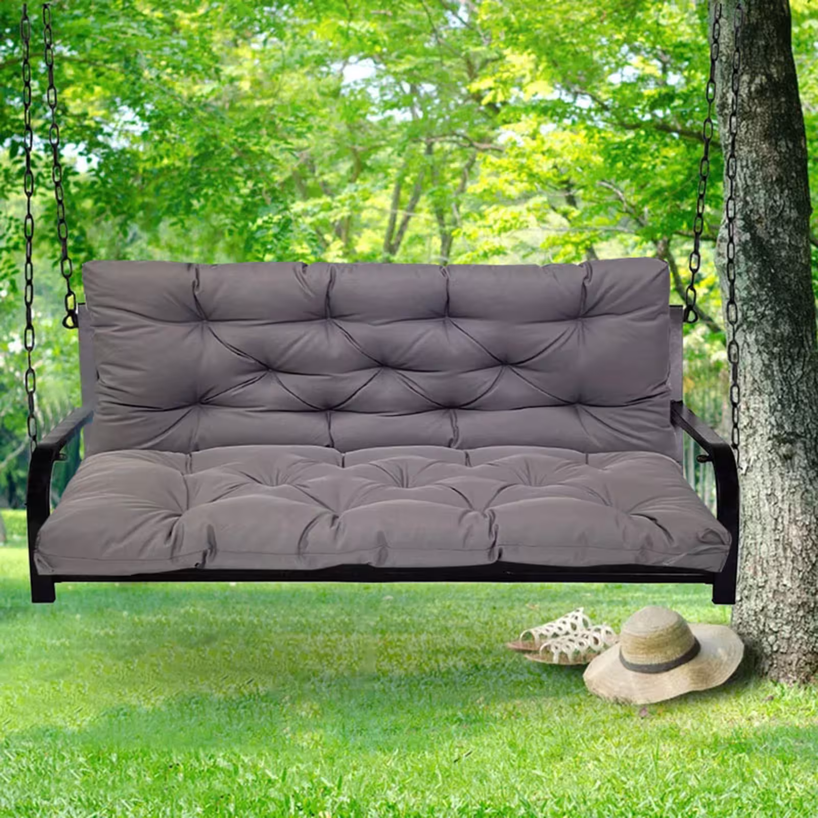 coussin de banc de jardin
