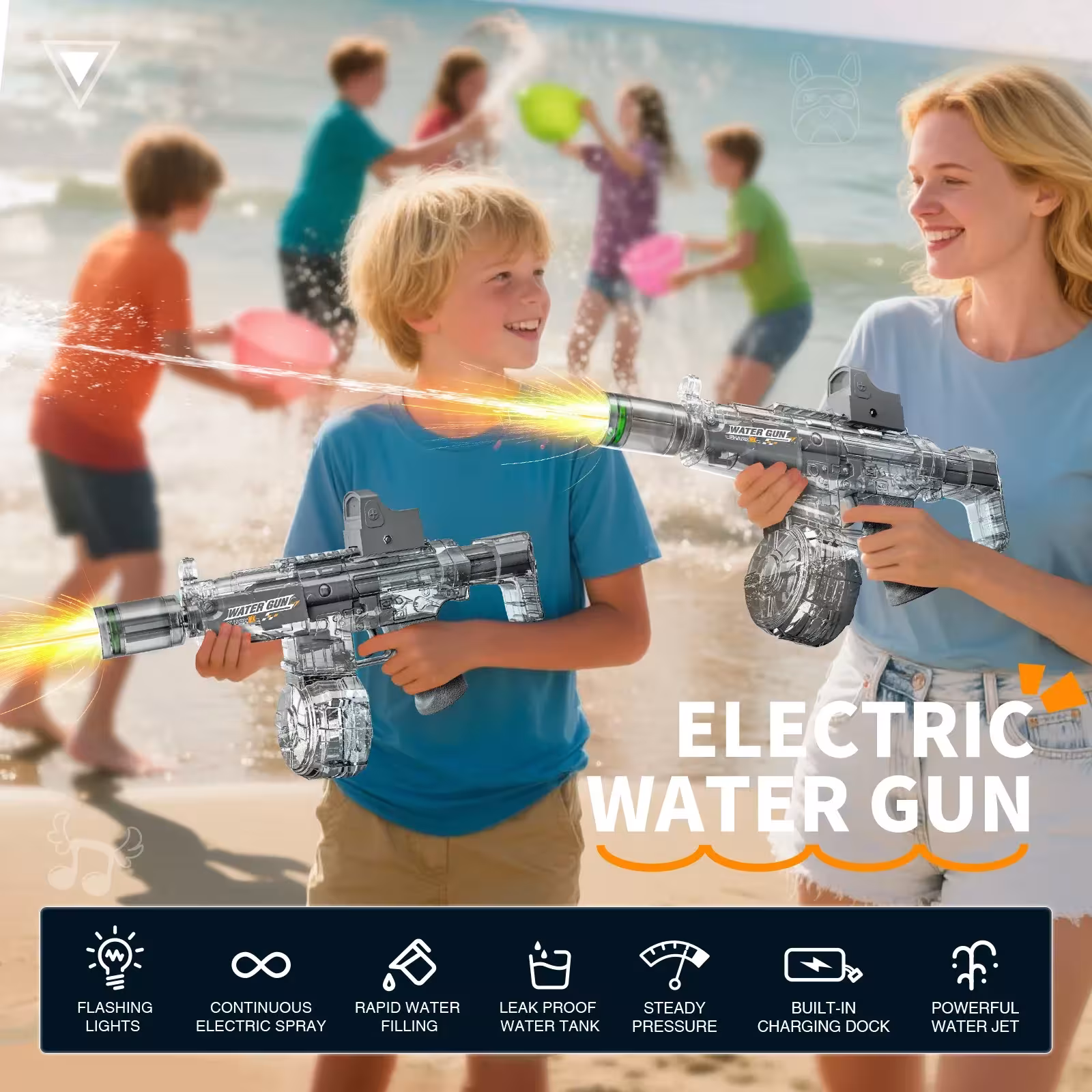 pistolet à eau électrique