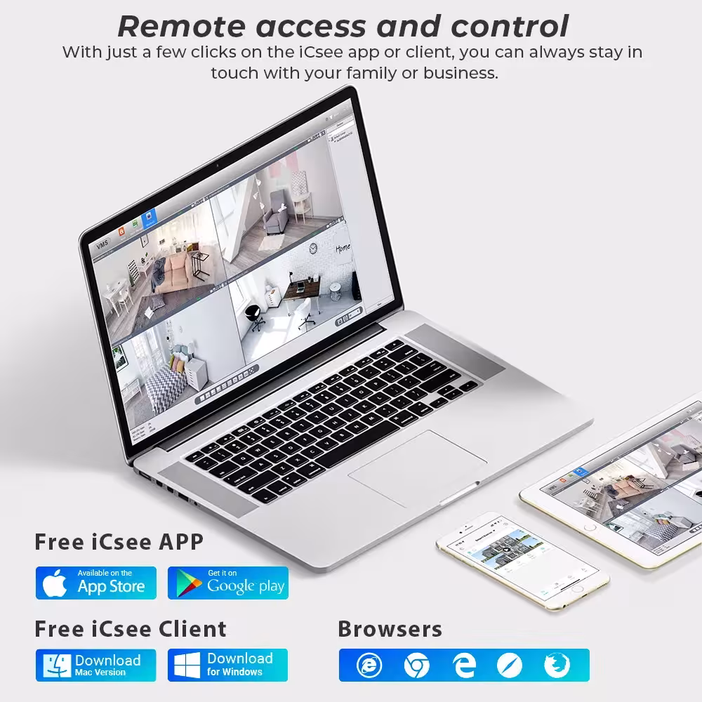 PTZ WiFi IP kamera