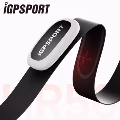 iGPSPORT HR50 širdies ritmo jutiklis dviračiui su IPX7 apsauga