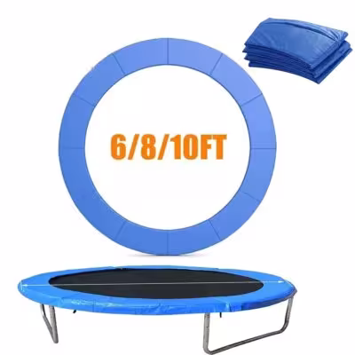 Tapis de protection universel pour trampoline 6ft 8ft 10ft résistant à l'eau