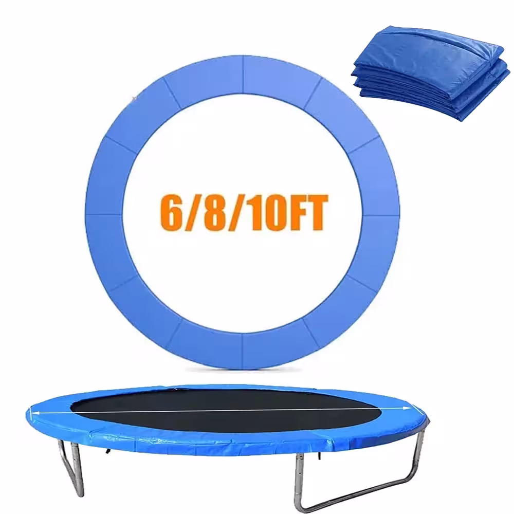 Tapis de protection universel pour trampoline 6ft 8ft 10ft résistant à l'eau