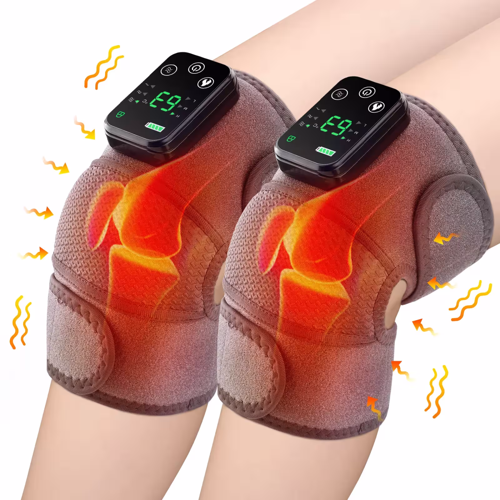appareil de massage chauffant pour les jambes