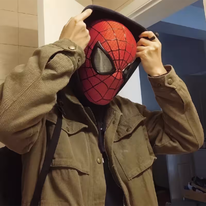 Maschera elettronica di Spider-Man