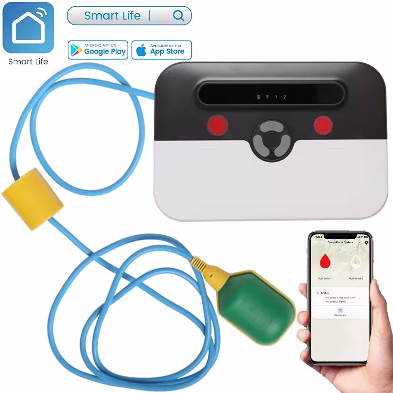Allarme di livello dell'acqua Smart WiFi